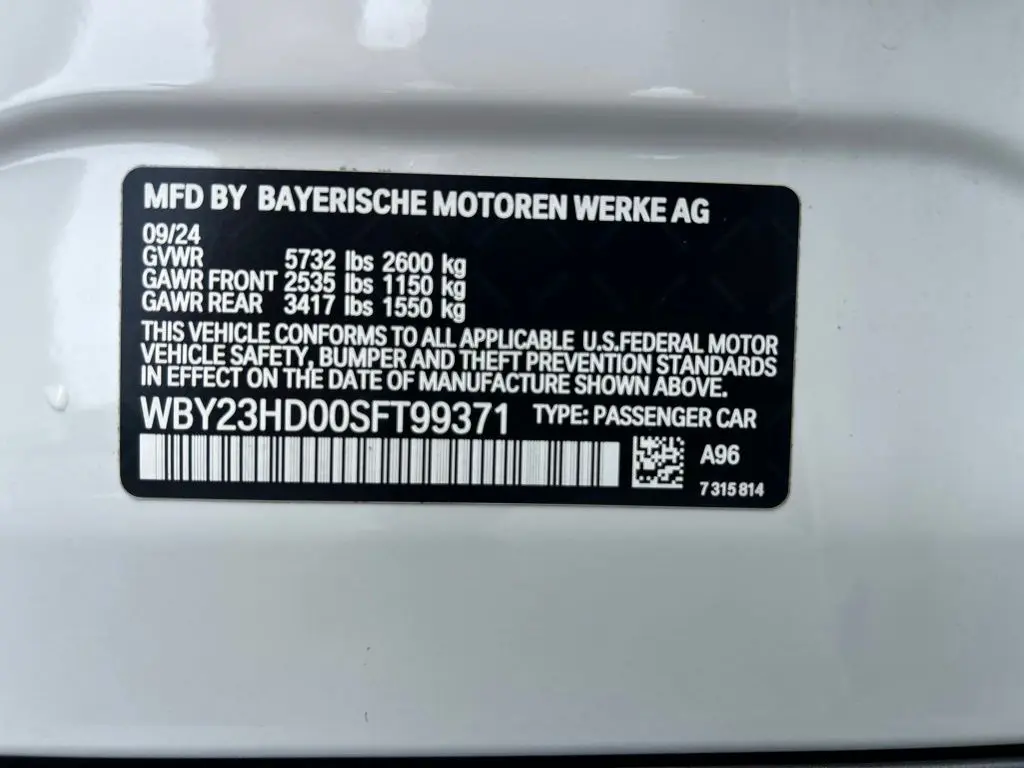2025 BMW I4 - $44,237