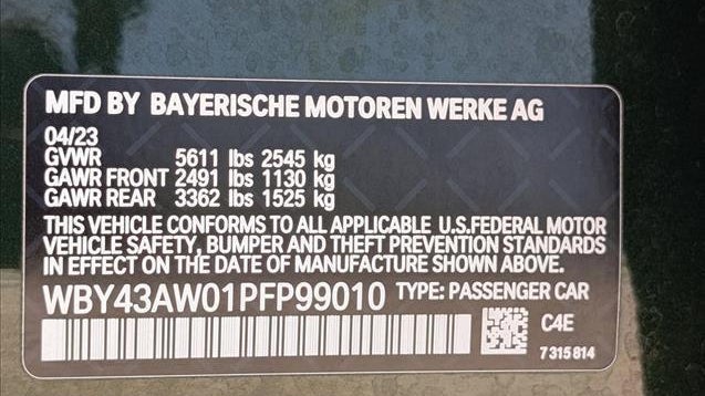 2023 BMW i4 eDrive35 Gran Coupe
