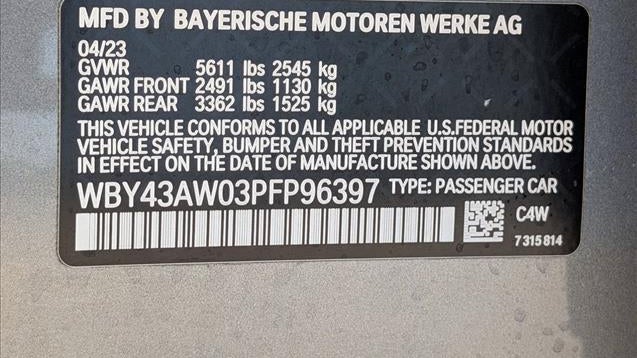 2023 BMW i4 eDrive35 Gran Coupe