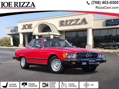 1981 Mercedes-Benz 380-Class 380 SL 2DR Convertible