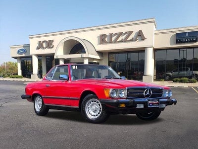 1981 Mercedes-Benz 380-Class 380 SL 2DR Convertible