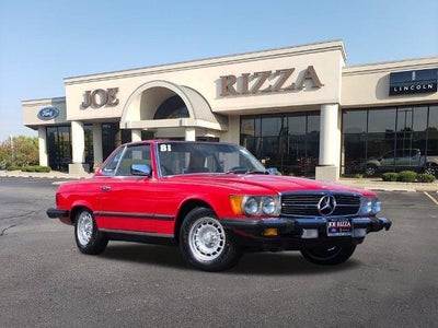 1981 Mercedes-Benz 380-Class 380 SL 2DR Convertible