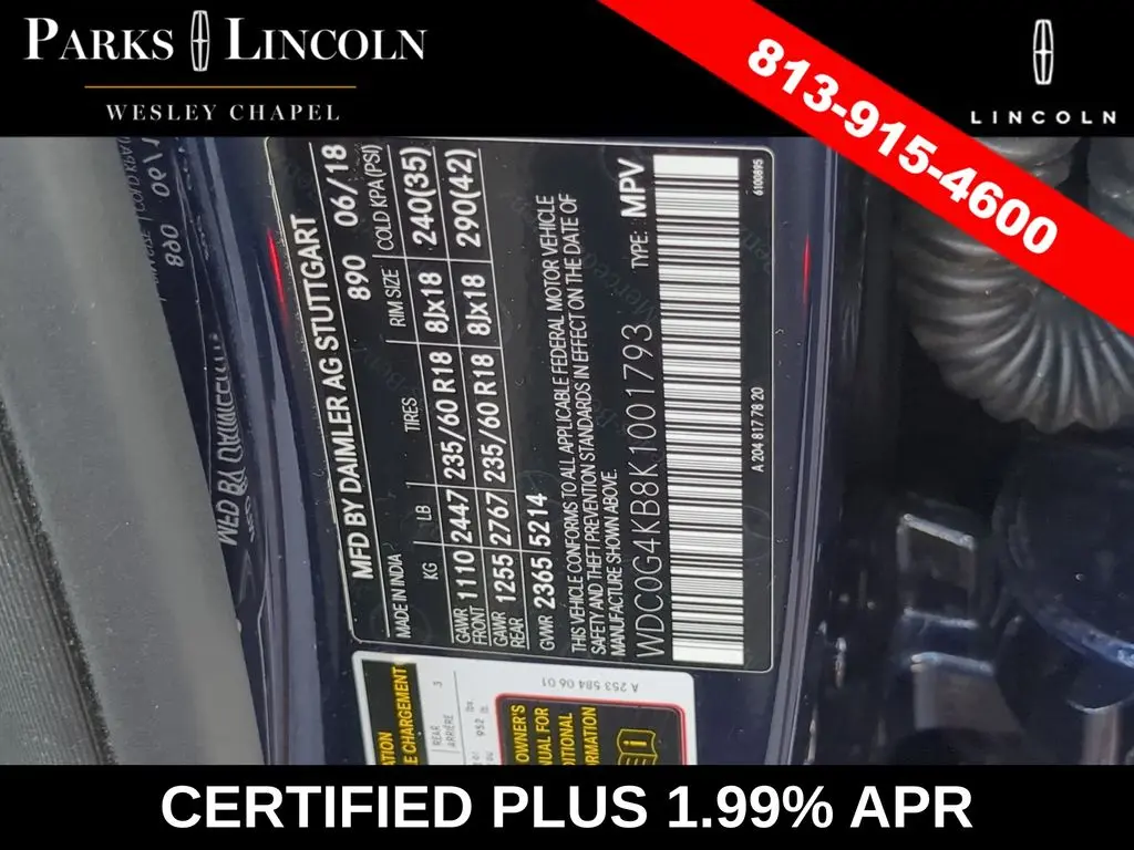 2019 Mercedes-Benz C-Class - $16,500