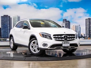 2018 Mercedes-Benz GLA with Polar White Exterior