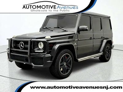 2018 Mercedes-Benz G-Class AWD AMG G 63 4MATIC 4DR SUV