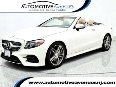 2018 Mercedes-Benz E-Class E 400 2DR Cabriolet