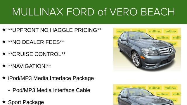 2012 Mercedes-Benz C-Class C 300 Luxury 4MATIC