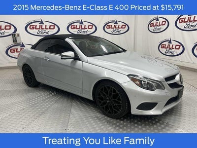 2015 Mercedes-Benz E-Class E 400 2DR Convertible
