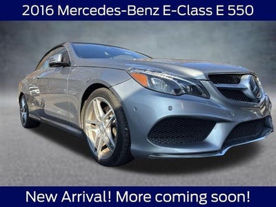 2016 Mercedes-Benz E-Class E 550 2DR Convertible