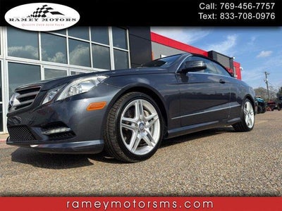 2013 Mercedes-Benz E-Class E 550 2DR Convertible