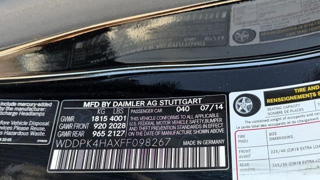 2015 Mercedes-Benz SLK SLK 250