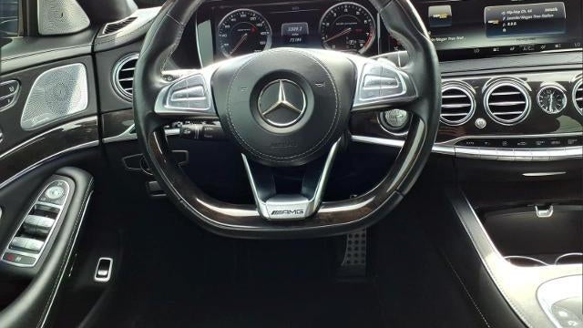 2016 Mercedes-Benz S-Class AMG S 63