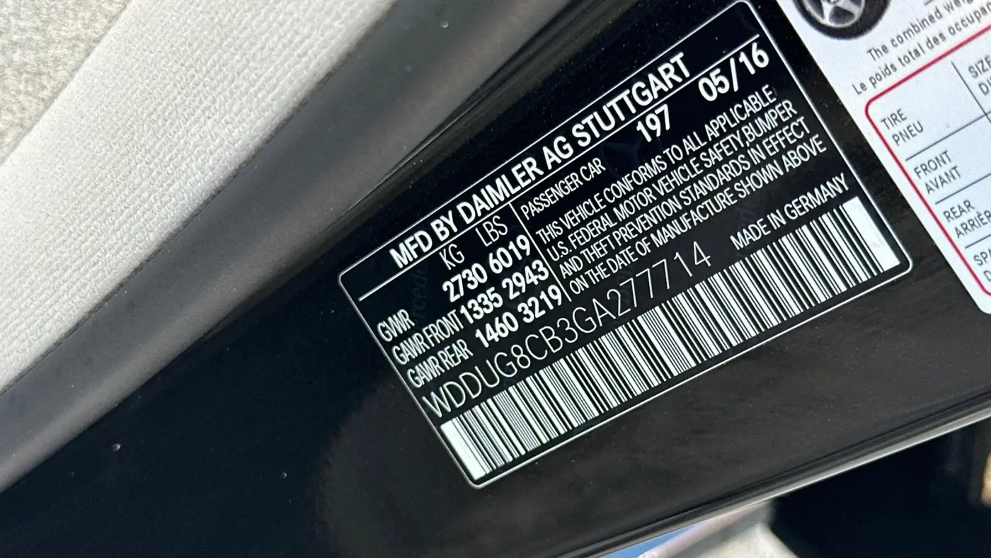 2016 Mercedes-Benz S-Class S 550