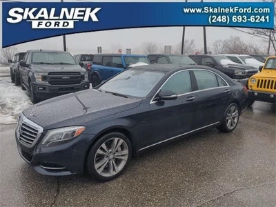2015 Mercedes-Benz S-Class AWD S 550 4MATIC 4DR Sedan