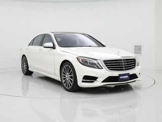 2016 Mercedes-Benz S-Class with Designo Diamond White Exterior