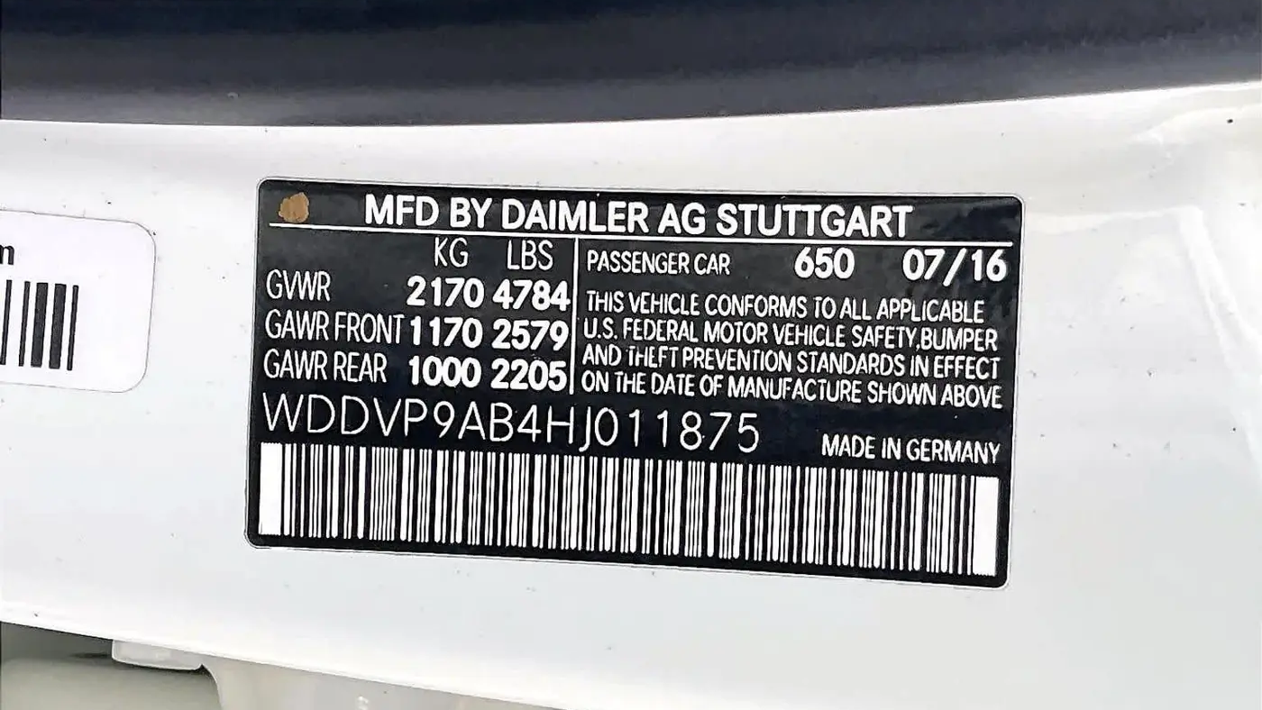 2017 Mercedes-Benz B-Class B 250e