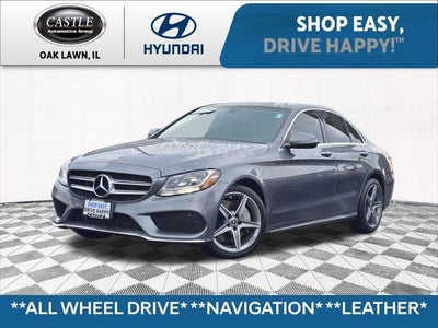2018 Mercedes-Benz C-Class AWD C 300 4MATIC 4DR Sedan