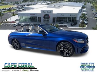 2019 Mercedes-Benz C-Class with Brilliant Blue Metallic Exterior