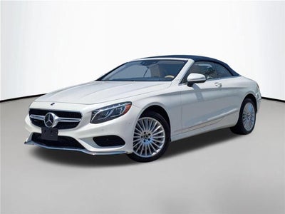 2018 Mercedes-Benz S-Class S 560 2DR Cabriolet