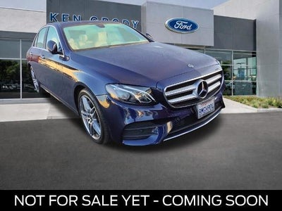 2019 Mercedes-Benz E-Class AWD E 450 4MATIC 4DR Sedan