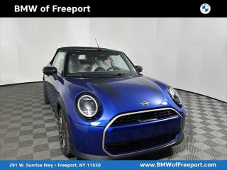 2026 MINI Convertible with Blazing Blue Metallic Exterior