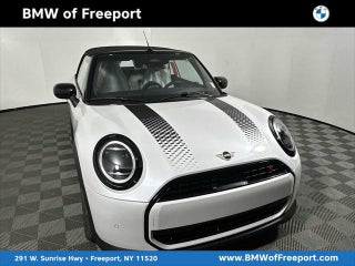 2026 MINI Convertible with Nanuq White Metallic Exterior