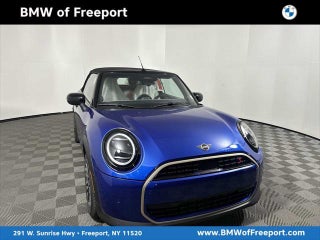 2026 MINI Convertible with Blazing Blue Metallic Exterior