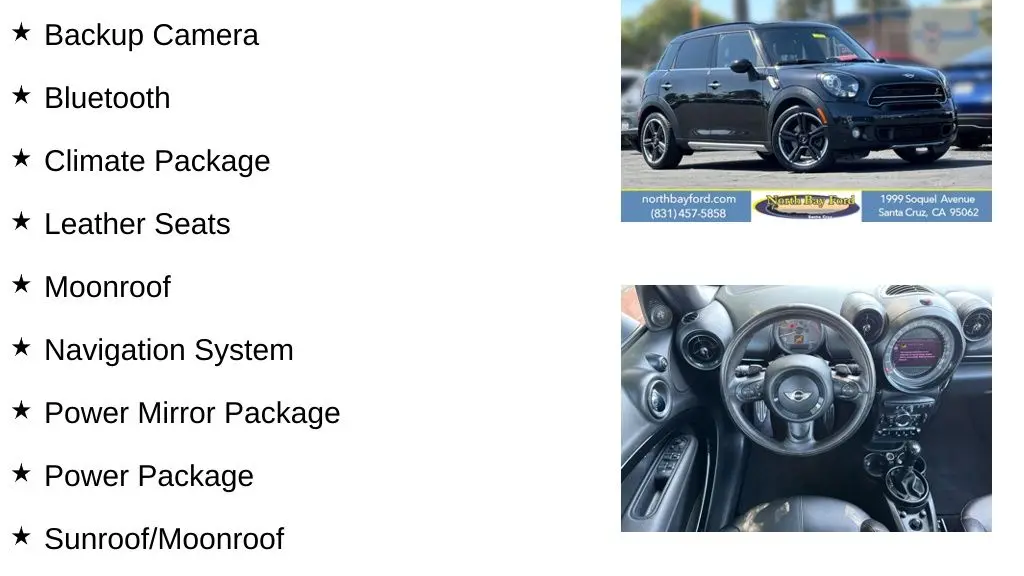 2016 MINI Countryman Cooper S ALL4