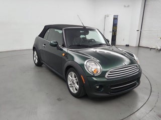 2015 MINI Convertible with British Racing Green Metallic Exterior