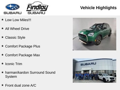 Photo of a 2025 Mini Countryman AWD Cooper S ALL4 4DR Crossover for sale