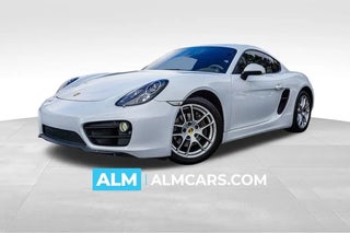2016 Porsche Cayman with Carrara White Metallic Exterior