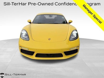 2017 Porsche 718 Cayman S 2DR Coupe