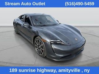 2023 Porsche Taycan with Gray Metallic Exterior