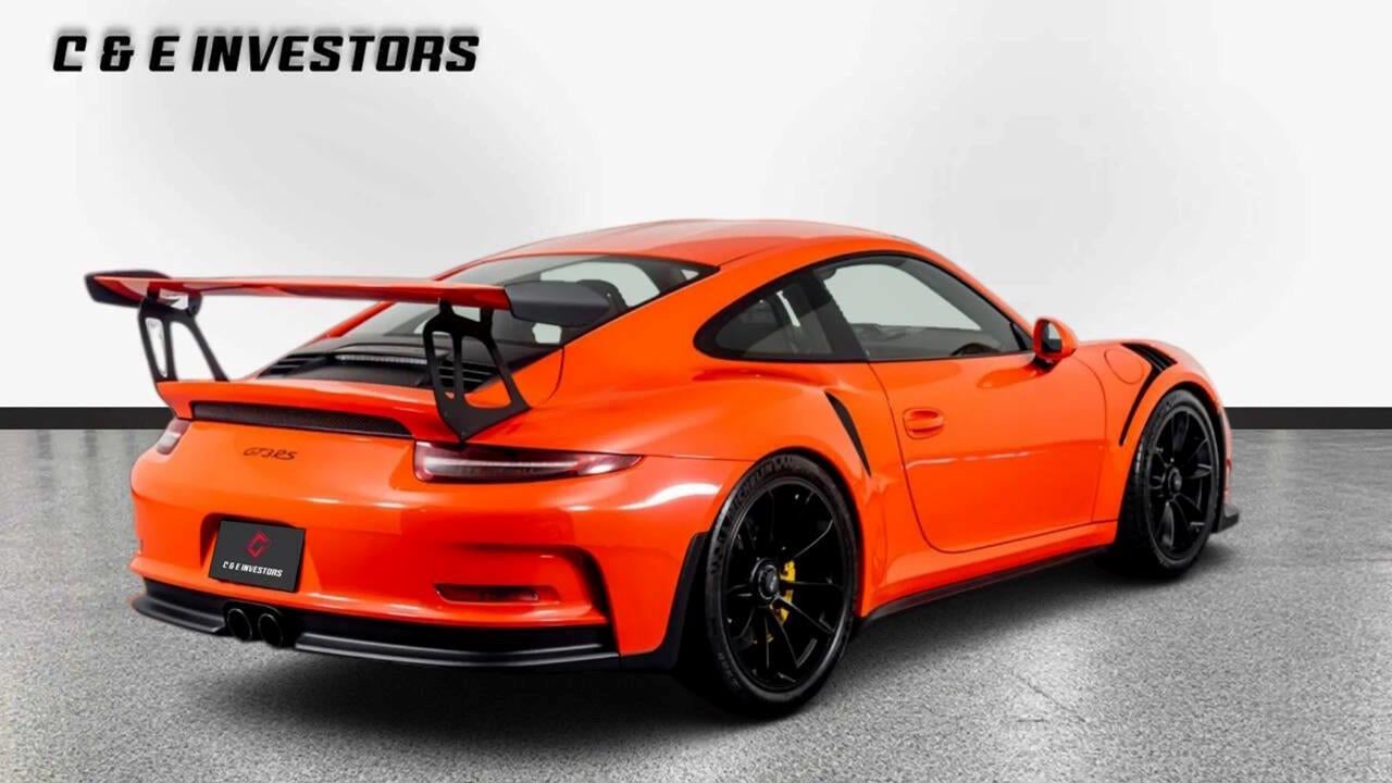 2016 Porsche 911 GT3 RS