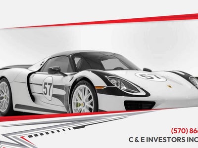 2015 Porsche 918 Spyder AWD 2DR Convertible