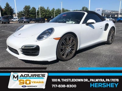 2015 Porsche 911 AWD Turbo S 2DR Convertible