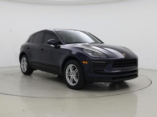 2022 Porsche Macan with Miami Blue Exterior