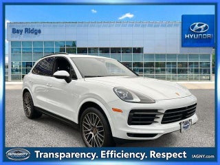 2023 Porsche Cayenne with Carrara White Metallic Exterior