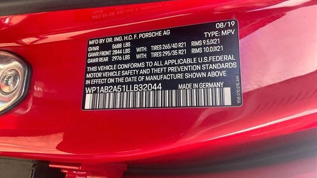 2020 Porsche Macan S