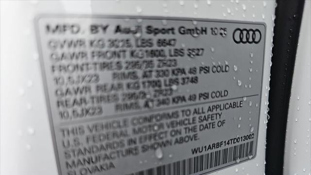 2026 Audi RS Q8 performance 4.0T quattro