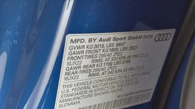 2026 Audi RS Q8 performance 4.0T quattro
