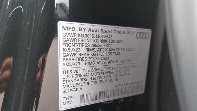 2023 Audi RS Q8 4.0T quattro