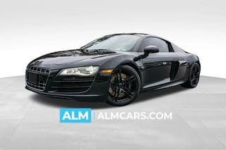 2011 Audi R8 with Phantom Black Pearl Effect/Lav Exterior