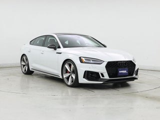 2019 Audi RS 5 Sportback with Glacier White Metallic Exterior