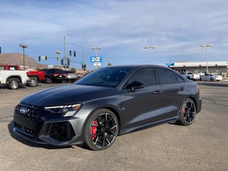 2024 Audi RS 3 with Daytona Gray Pearl Effect Exterior