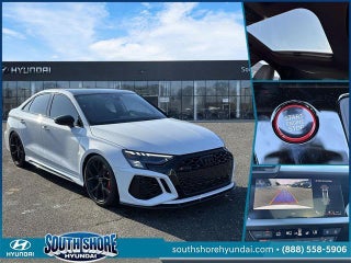 2024 Audi RS 3 with Glacier White Metallic Exterior