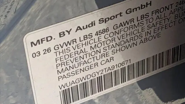 2026 Audi RS 3 2.5T quattro