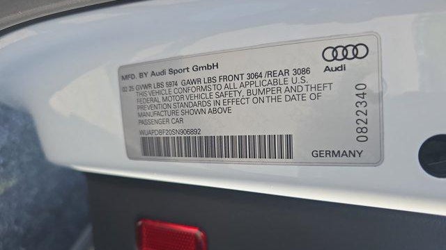 2025 Audi RS 7 performance 4.0T quattro
