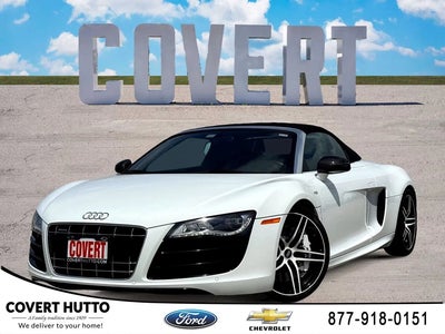 2011 Audi R8 AWD 5.2 Quattro Spyder 2DR Convertible 6A