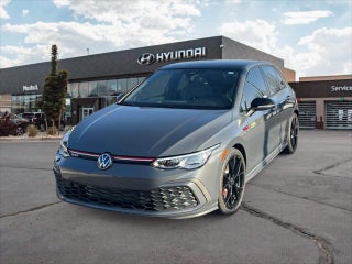 2024 Volkswagen Golf GTI with Dolphin Gray/Black Roof Exterior